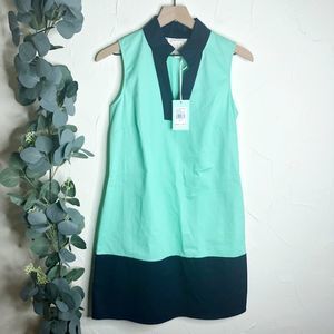 Sail to Sable Color Block Sleeveless Tunic Dress